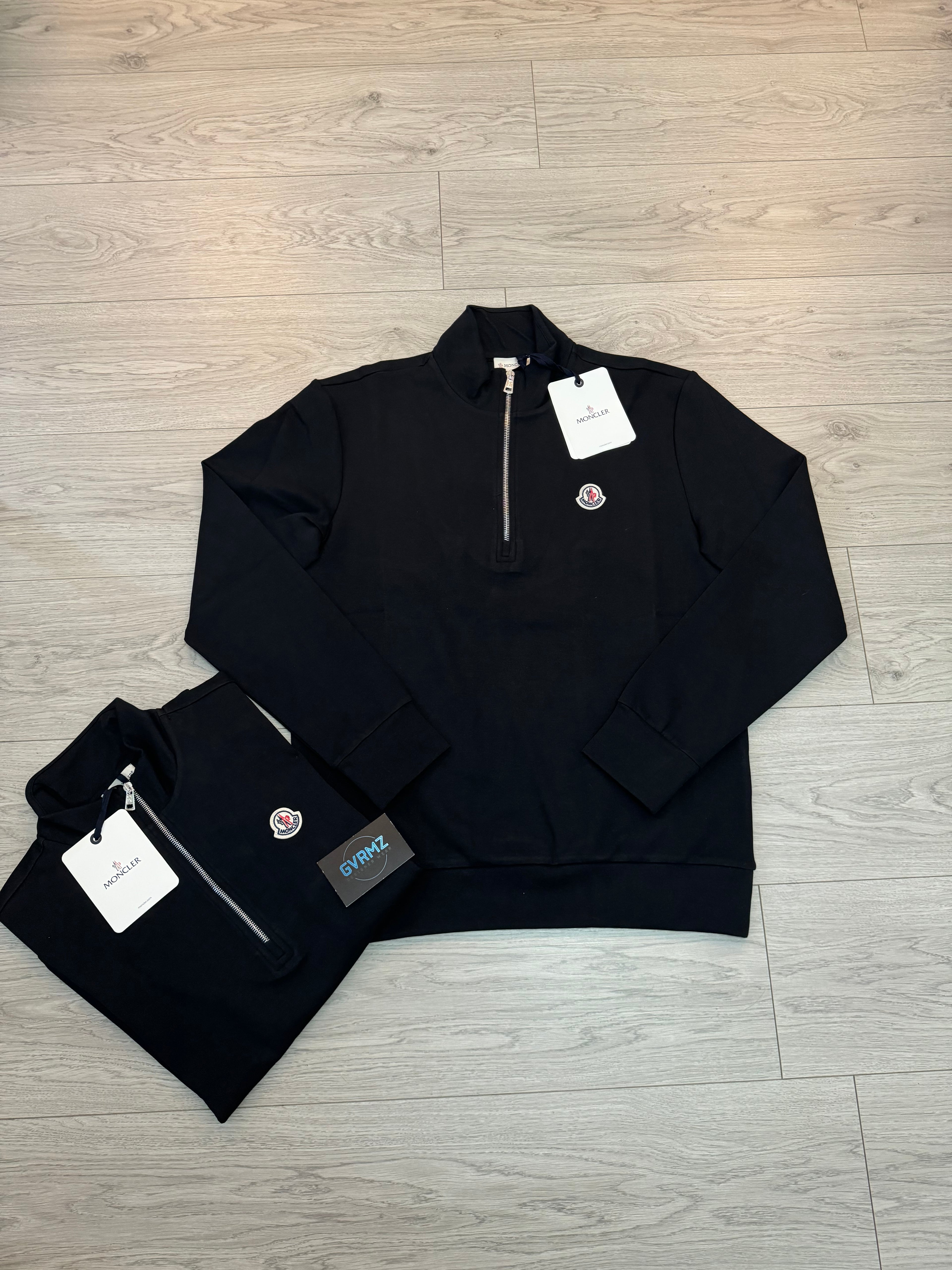 MONC 1/4 ZIP SWEATER